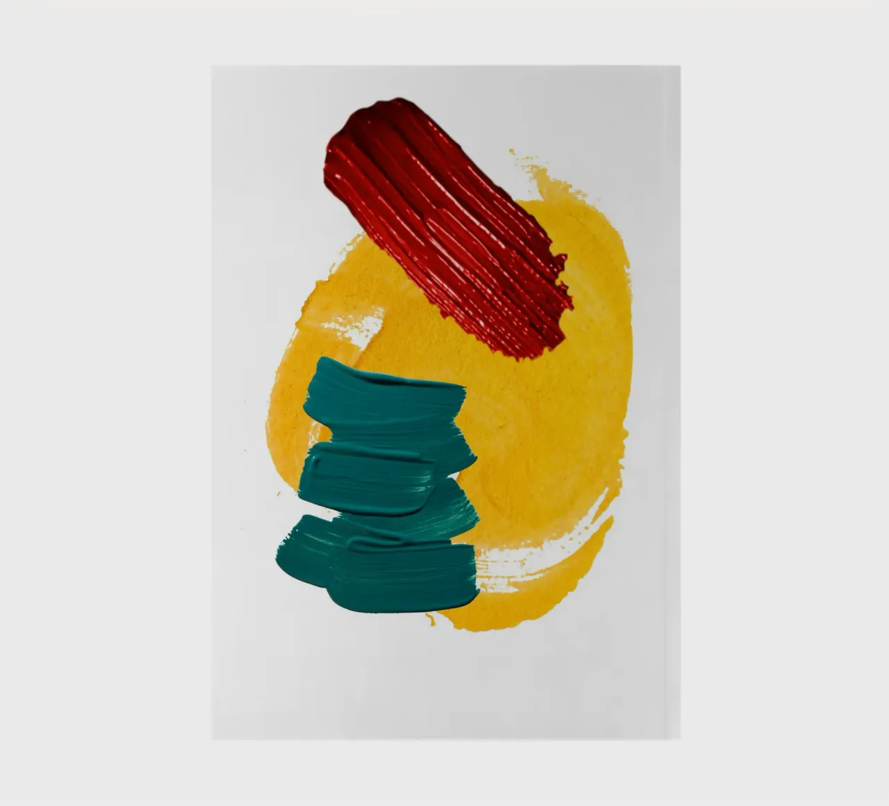 Bold brushstrokes notebook by LisaArtes