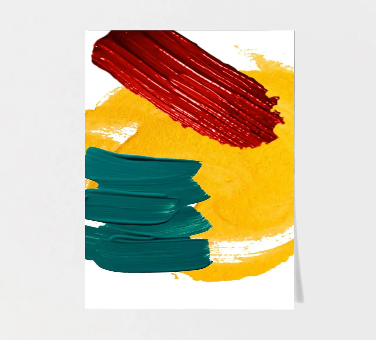 Bold brushstrokes sticker sheet by LisaArtes