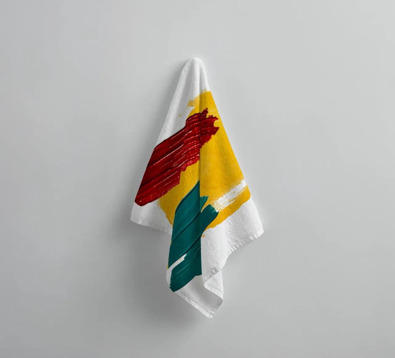 Bold brushstrokes towel by LisaArtes