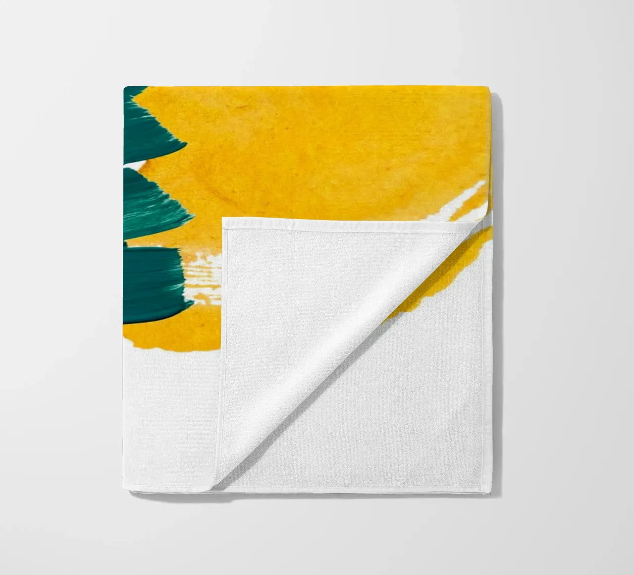 Bold brushstrokes beach towel by LisaArtes