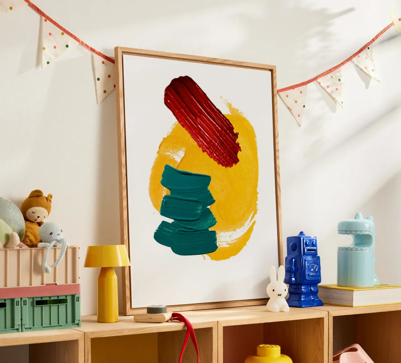 Bold brushstrokes acrylic glass by LisaArtes