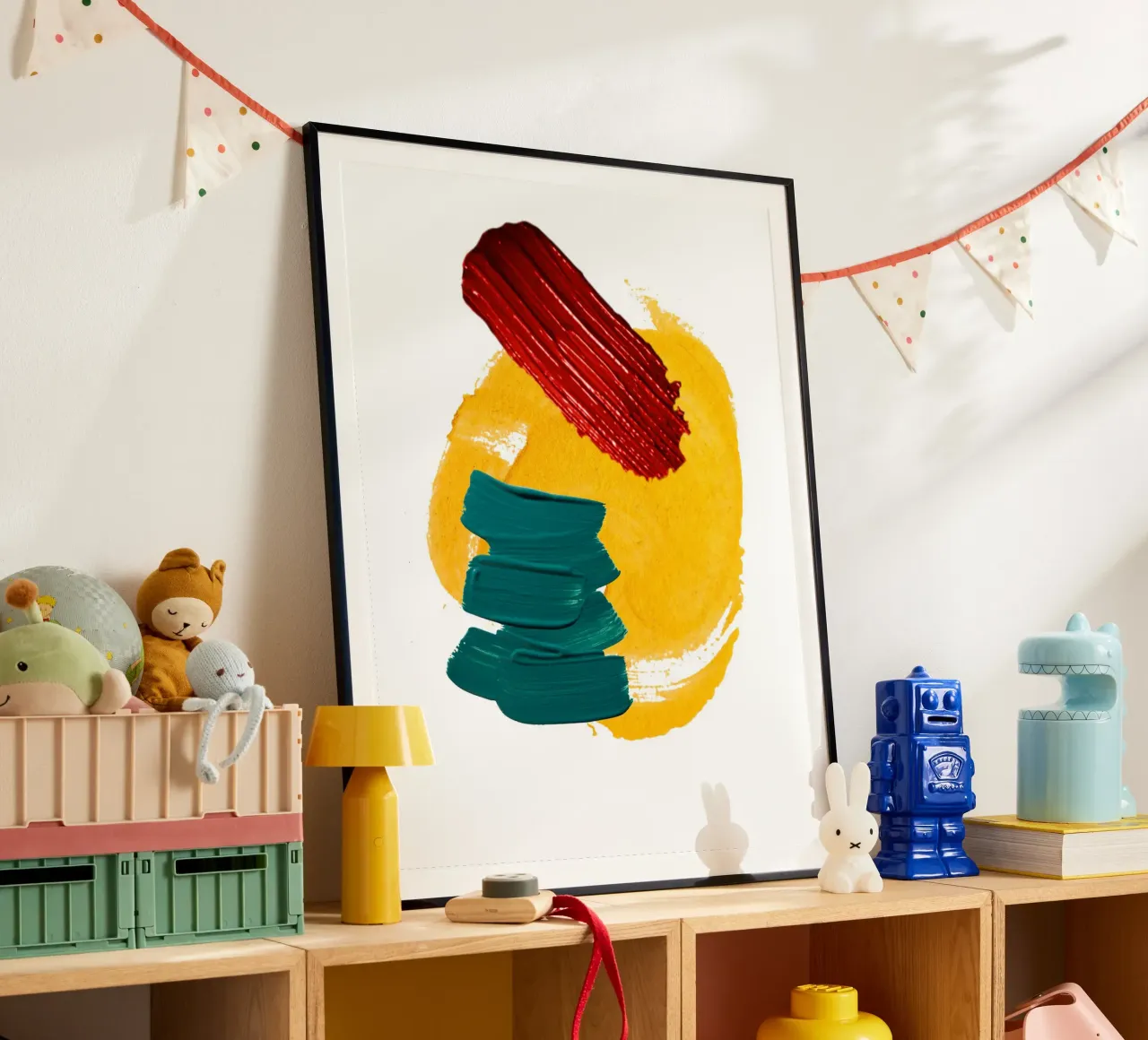 Bold brushstrokes poster by LisaArtes