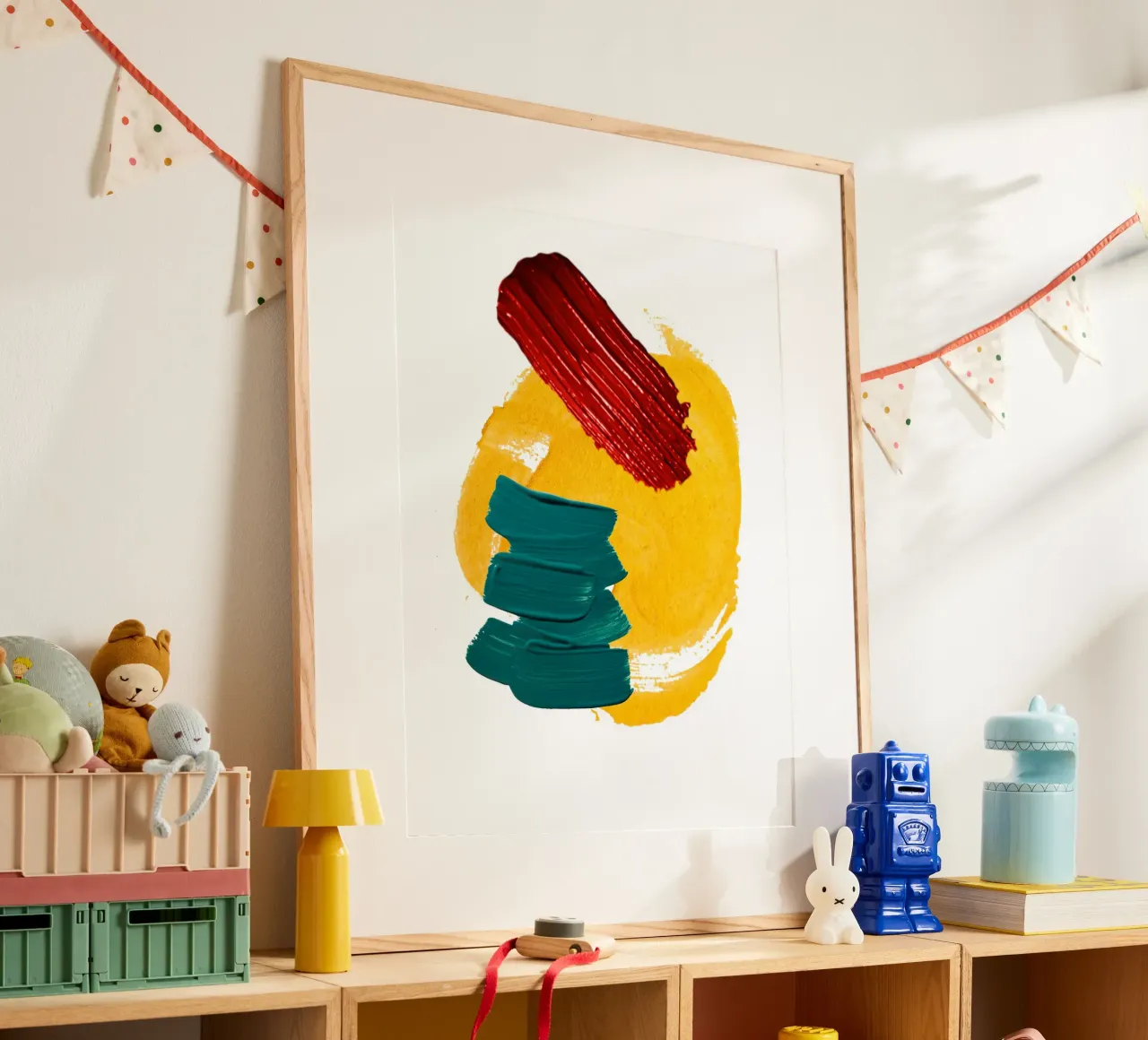 Bold brushstrokes poster by LisaArtes