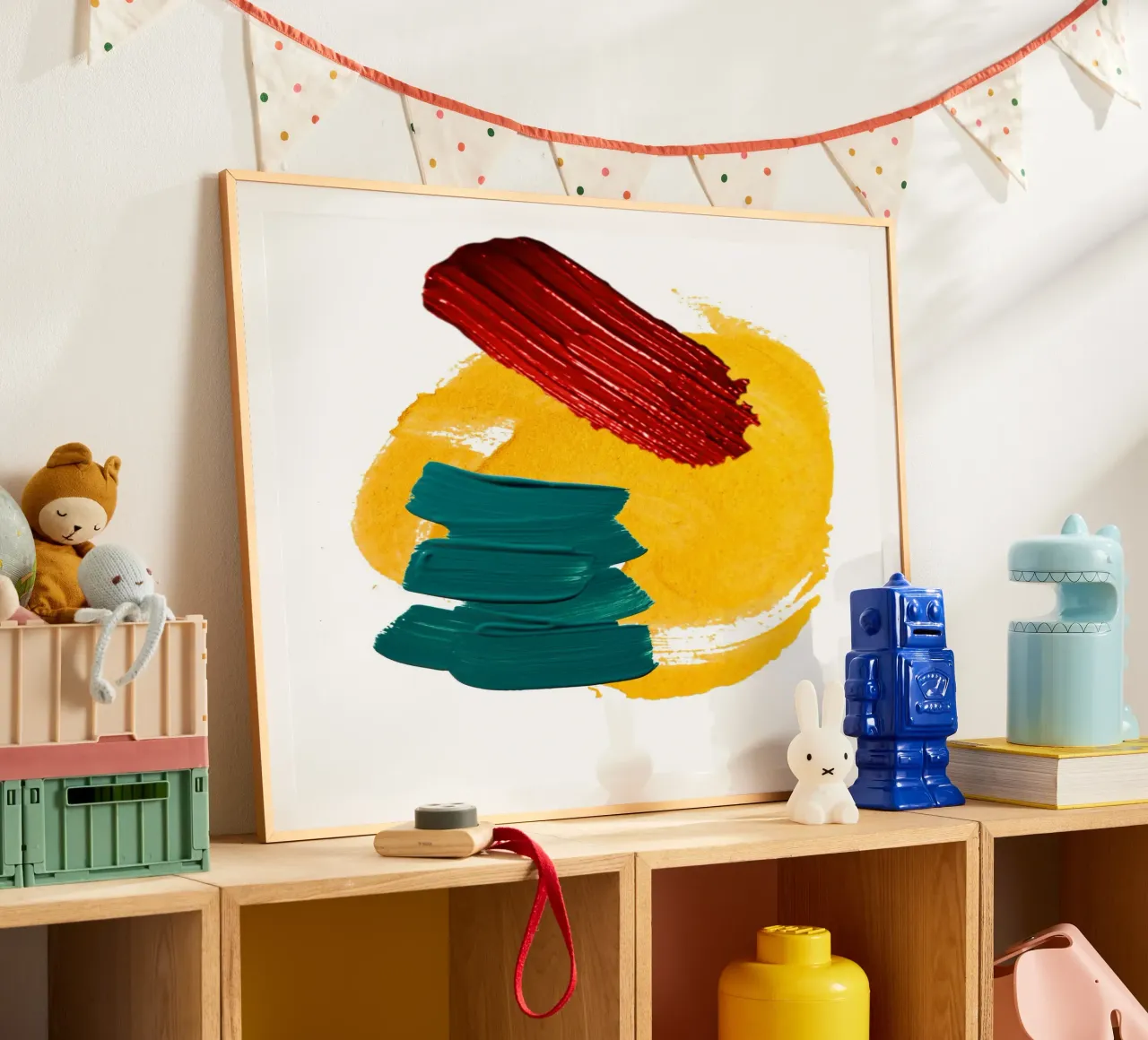Bold brushstrokes poster by LisaArtes