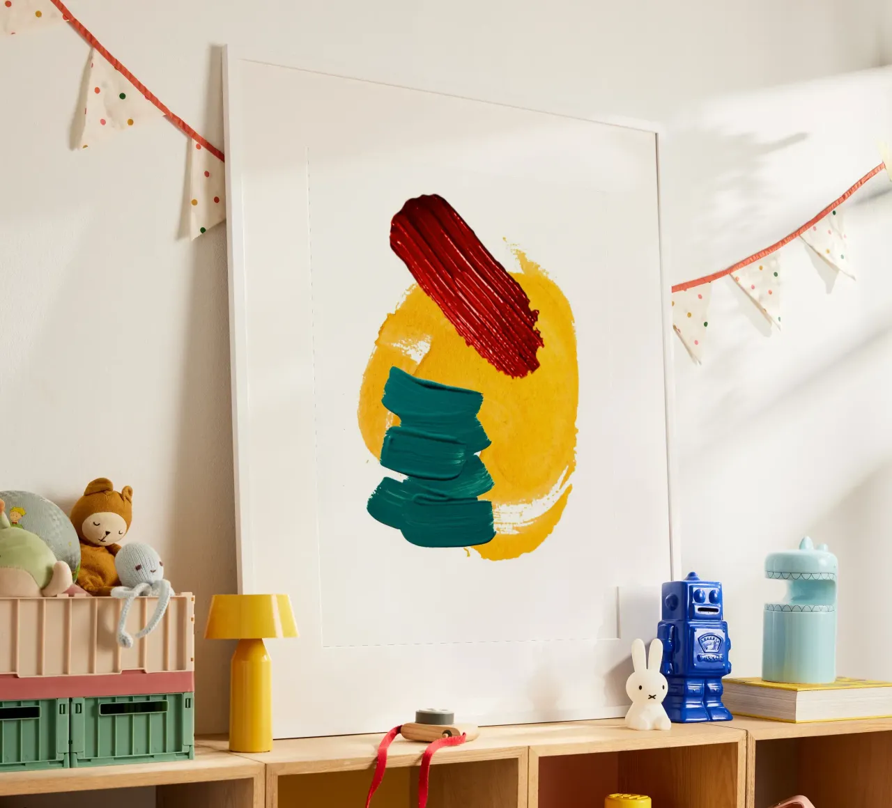Bold brushstrokes poster by LisaArtes