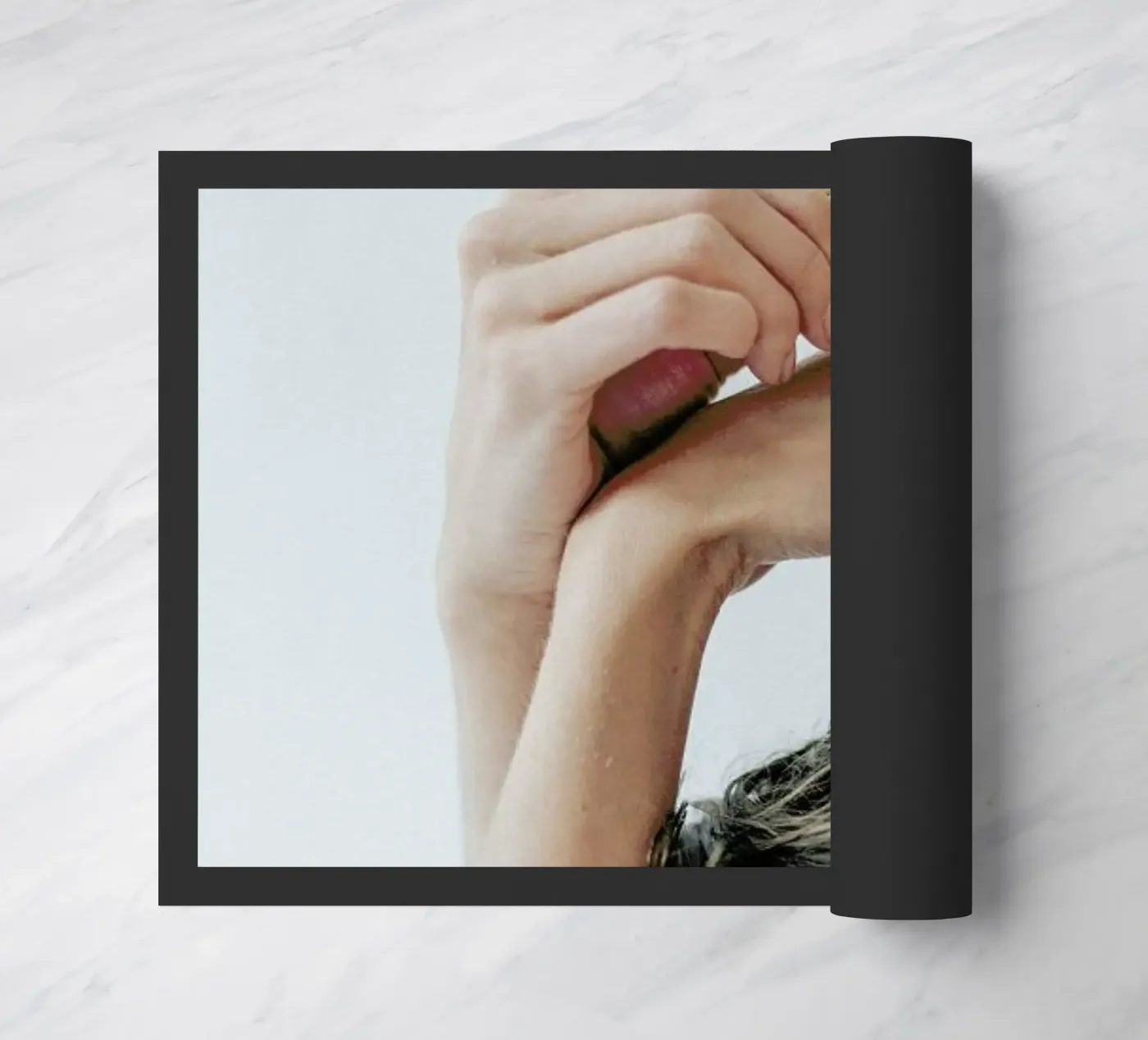 Body Studies D doormat by Chris Abatzis