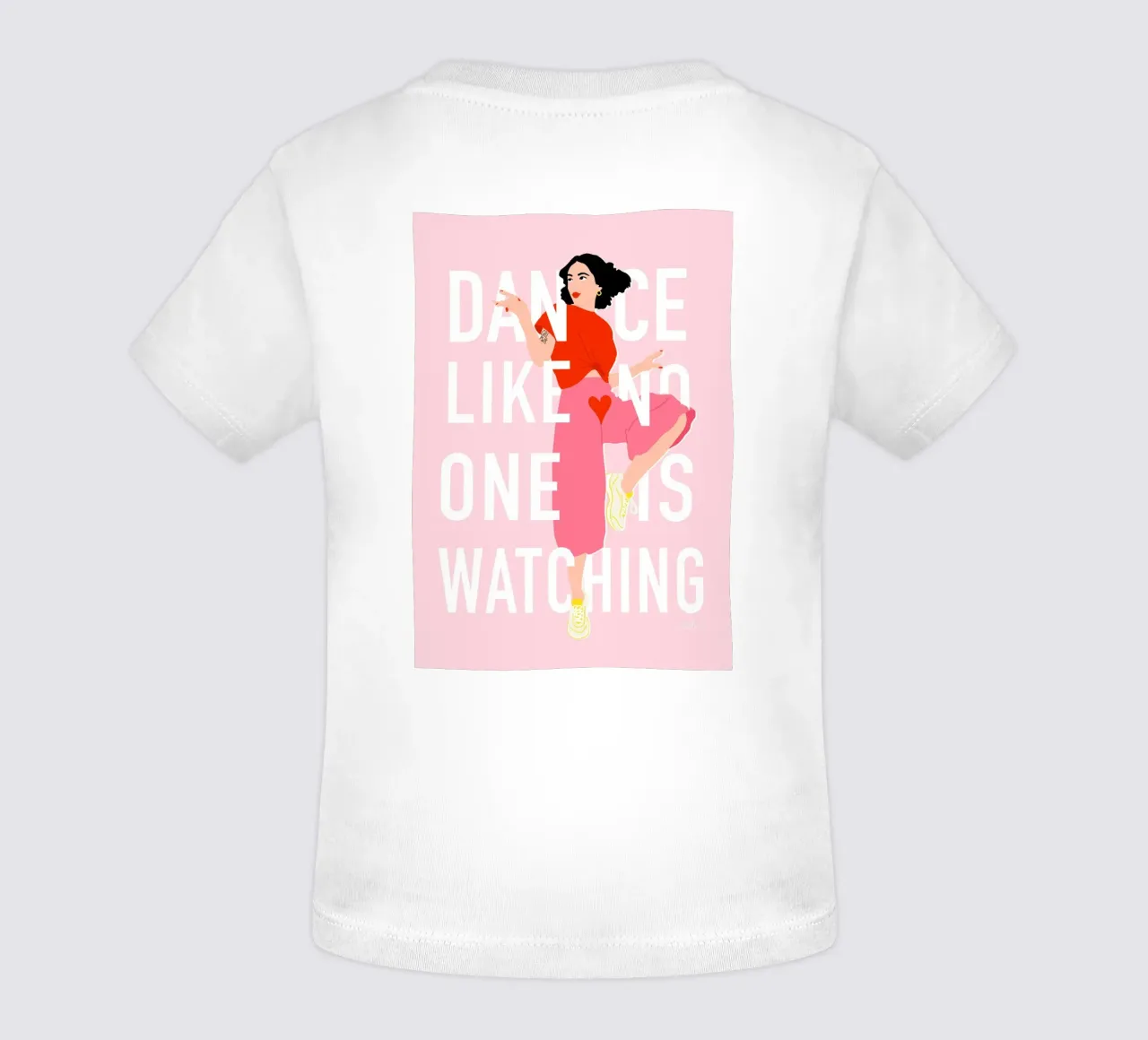 Dance Like no one is watching maglietta neonato da Céleste Wallaert