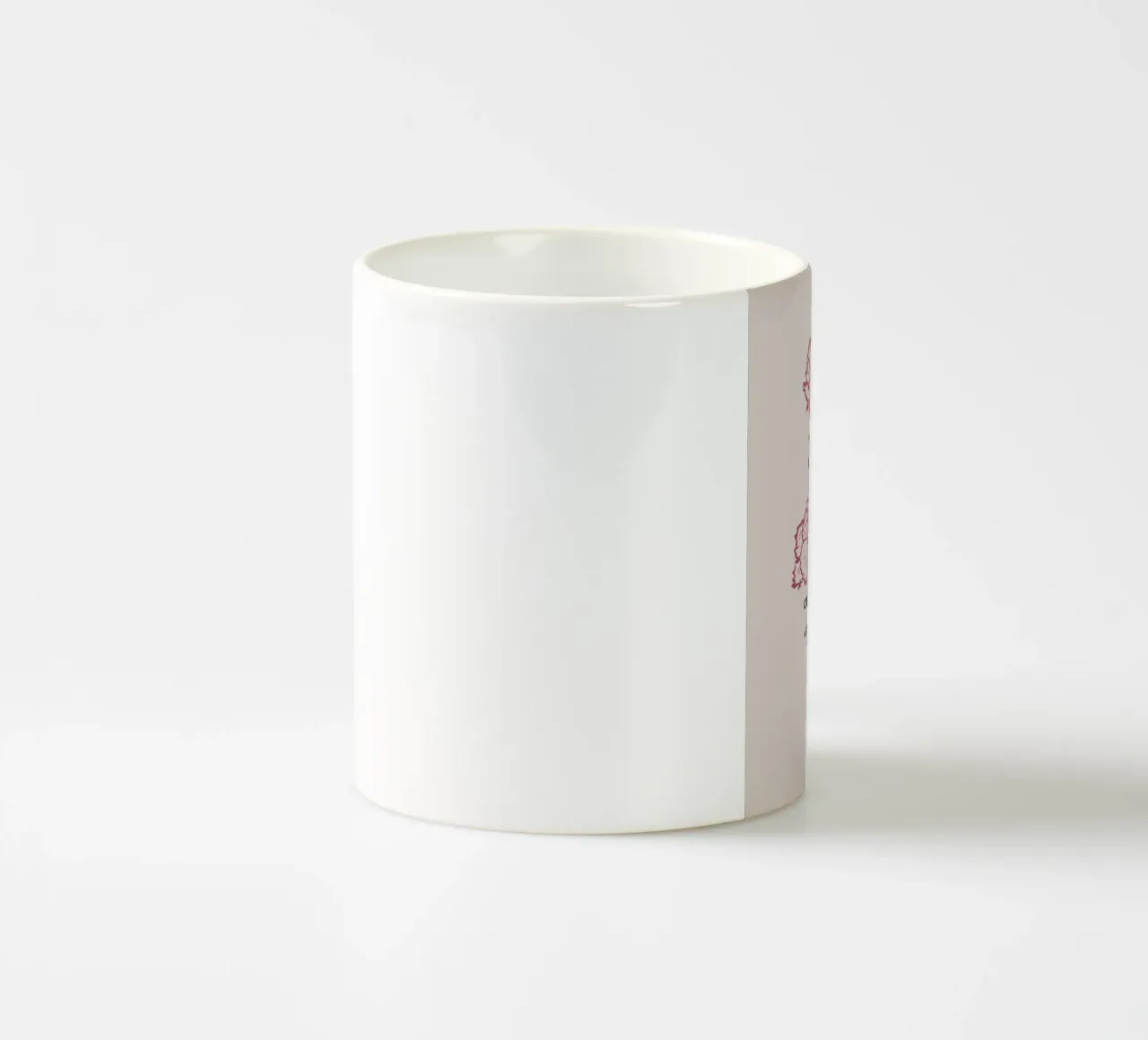 Carnations Flowers tazza in ceramica da anisillustration