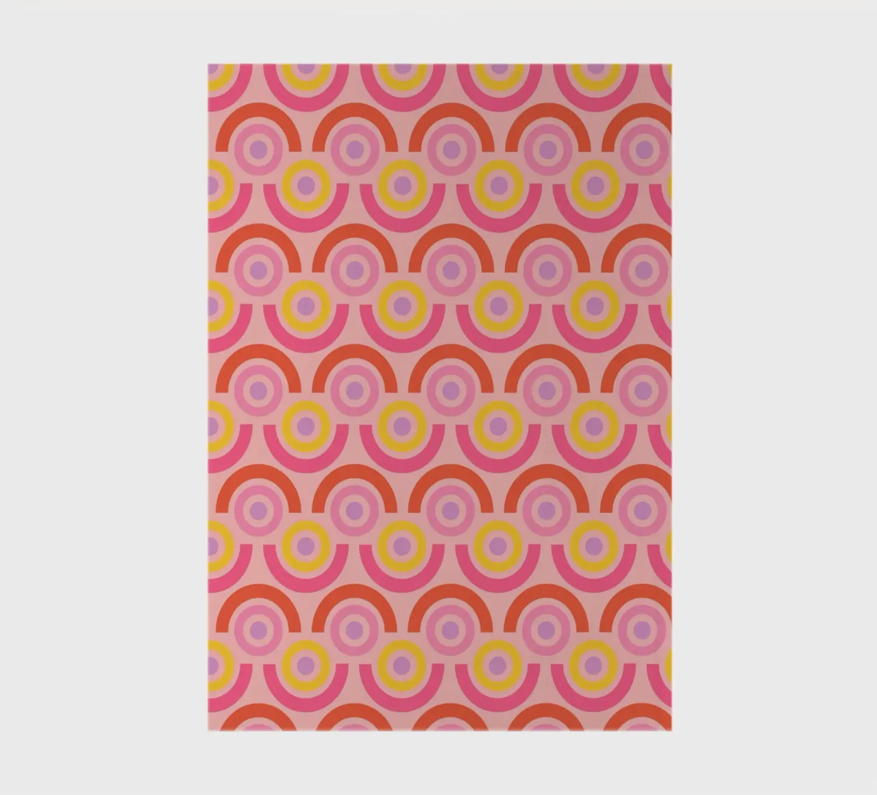 Retro Arcs notebook by susanapaz