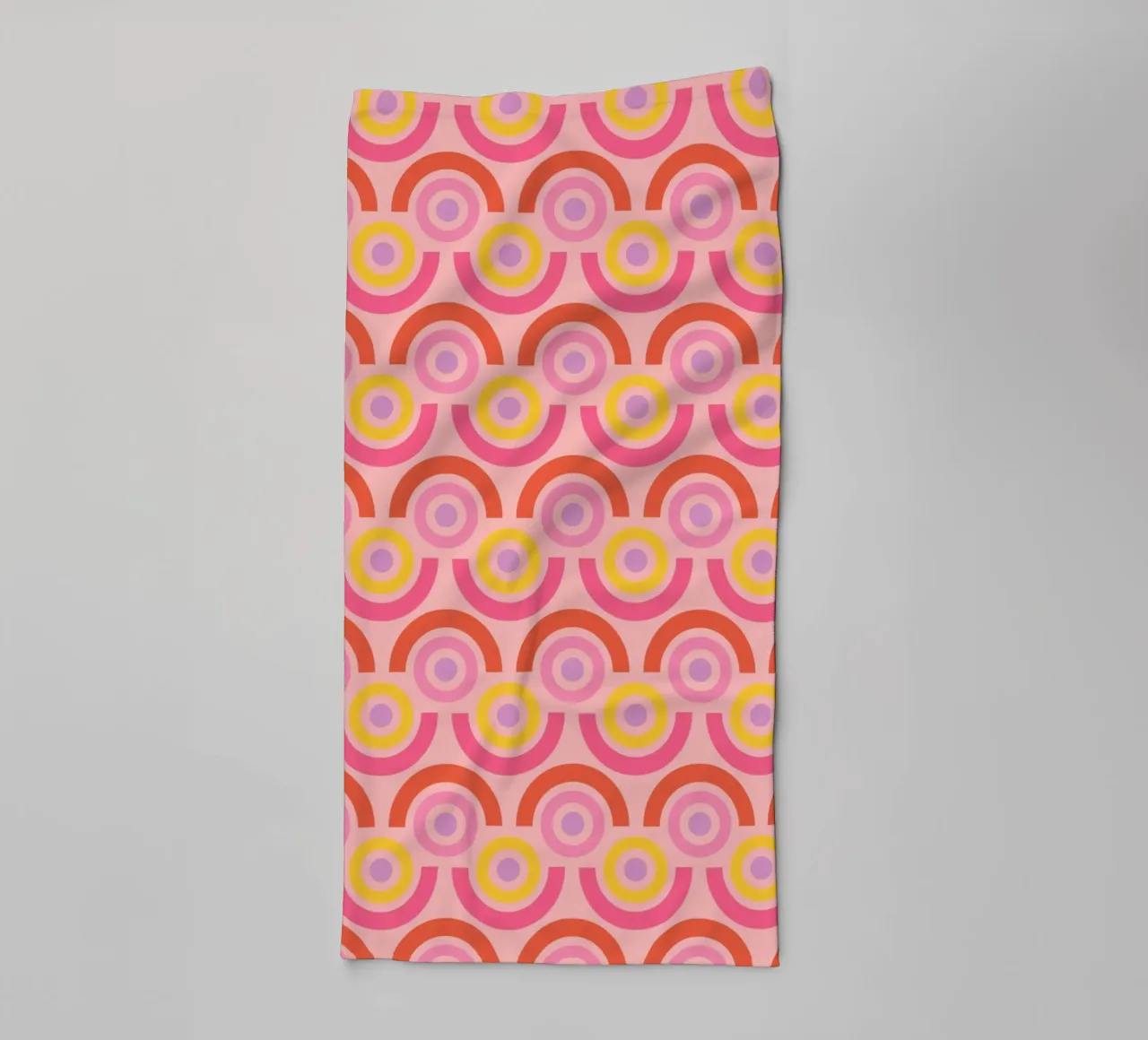 Retro Arcs asciugamano da bagno da susanapaz