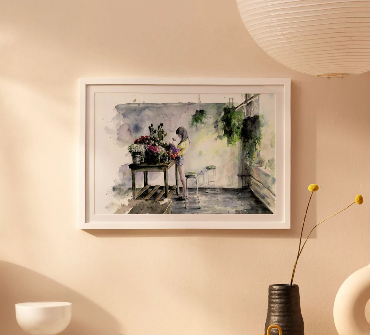 Green Care poster van agnes-cecile