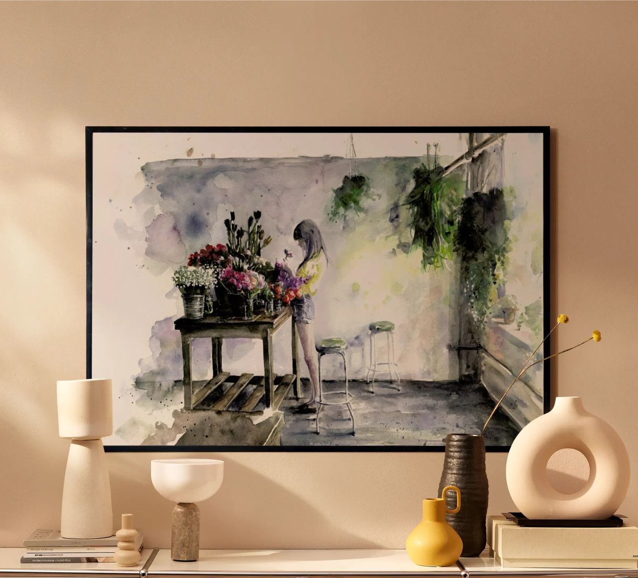 Green Care poster van agnes-cecile