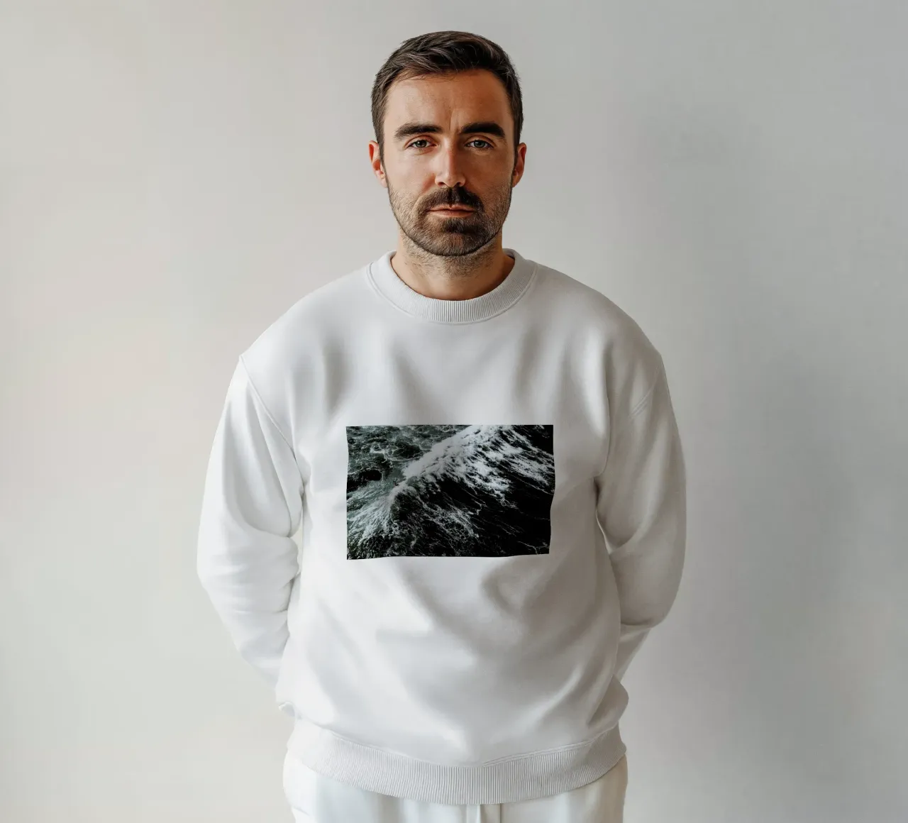 Beach Sea Pattern 2 felpa da Chris Abatzis