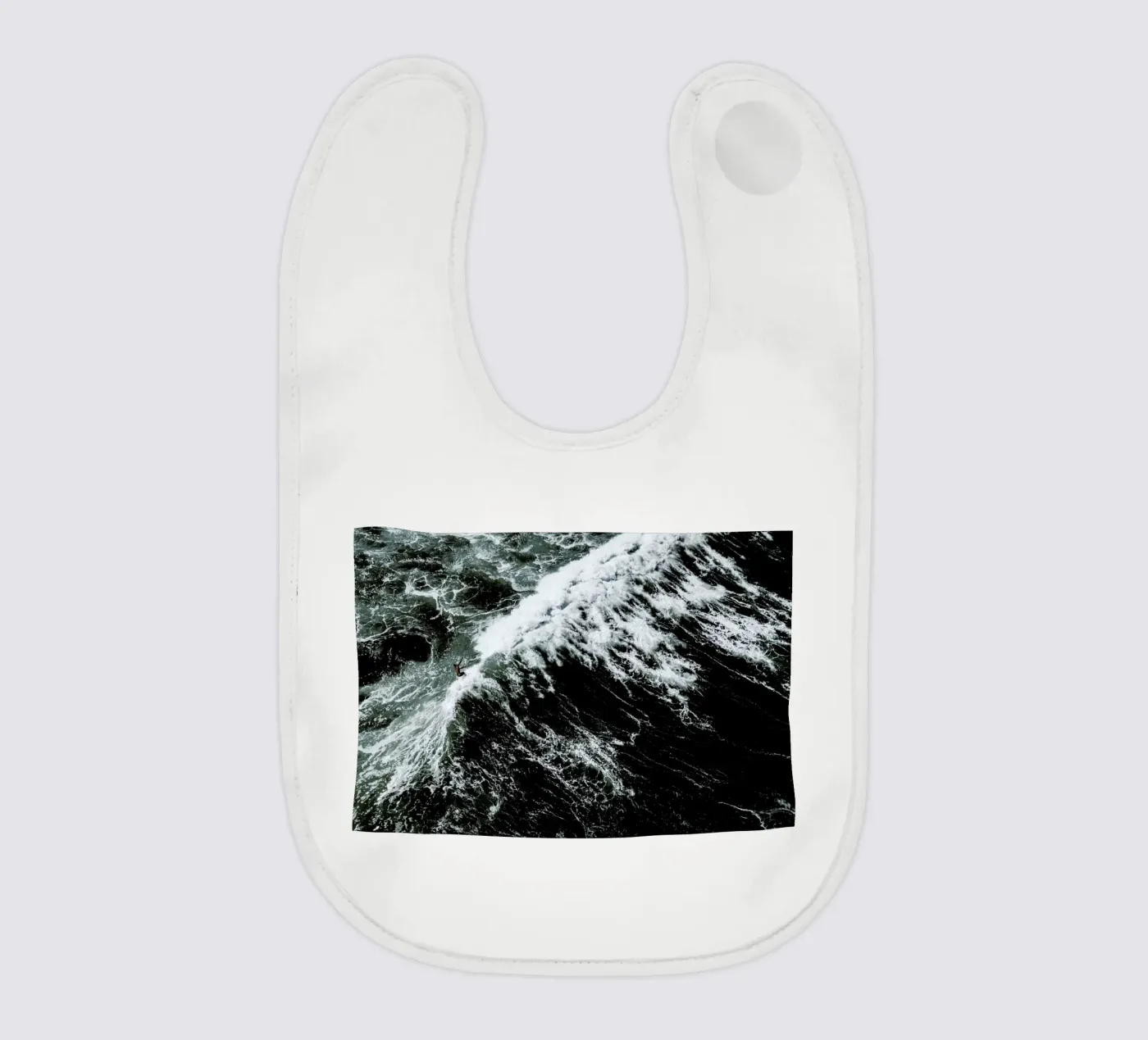 Beach Sea Pattern 2 baby slabbetje van Chris Abatzis