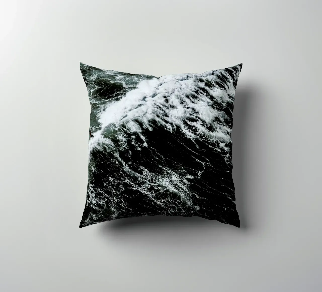 Beach Sea Pattern 2 cuscino da Chris Abatzis