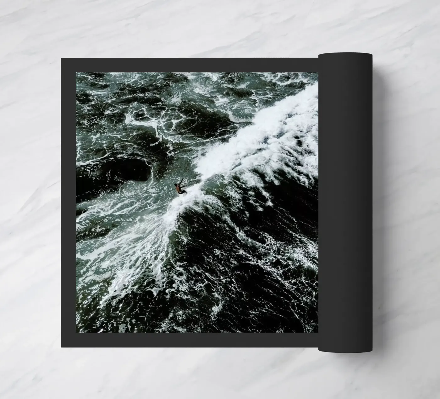 Beach Sea Pattern 2 deurmat van Chris Abatzis