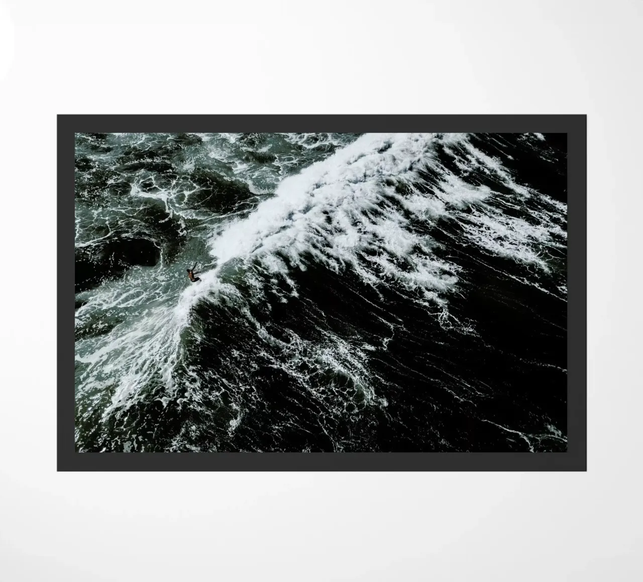 Beach Sea Pattern 2 doormat by Chris Abatzis