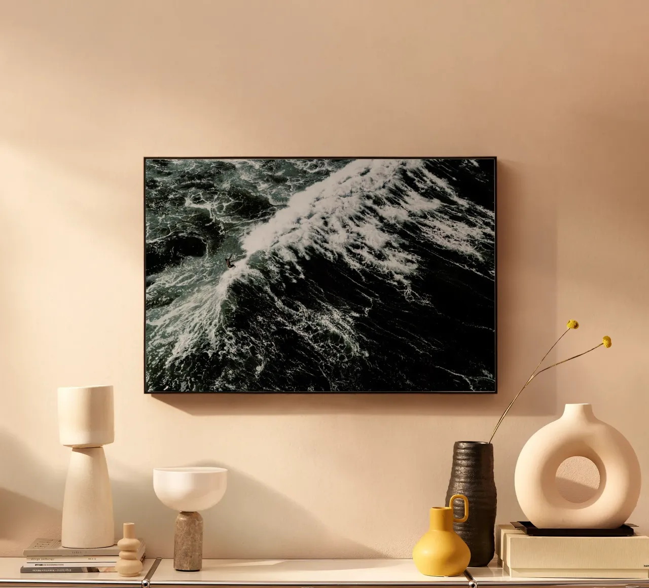 Beach Sea Pattern 2 plexiglass da Chris Abatzis