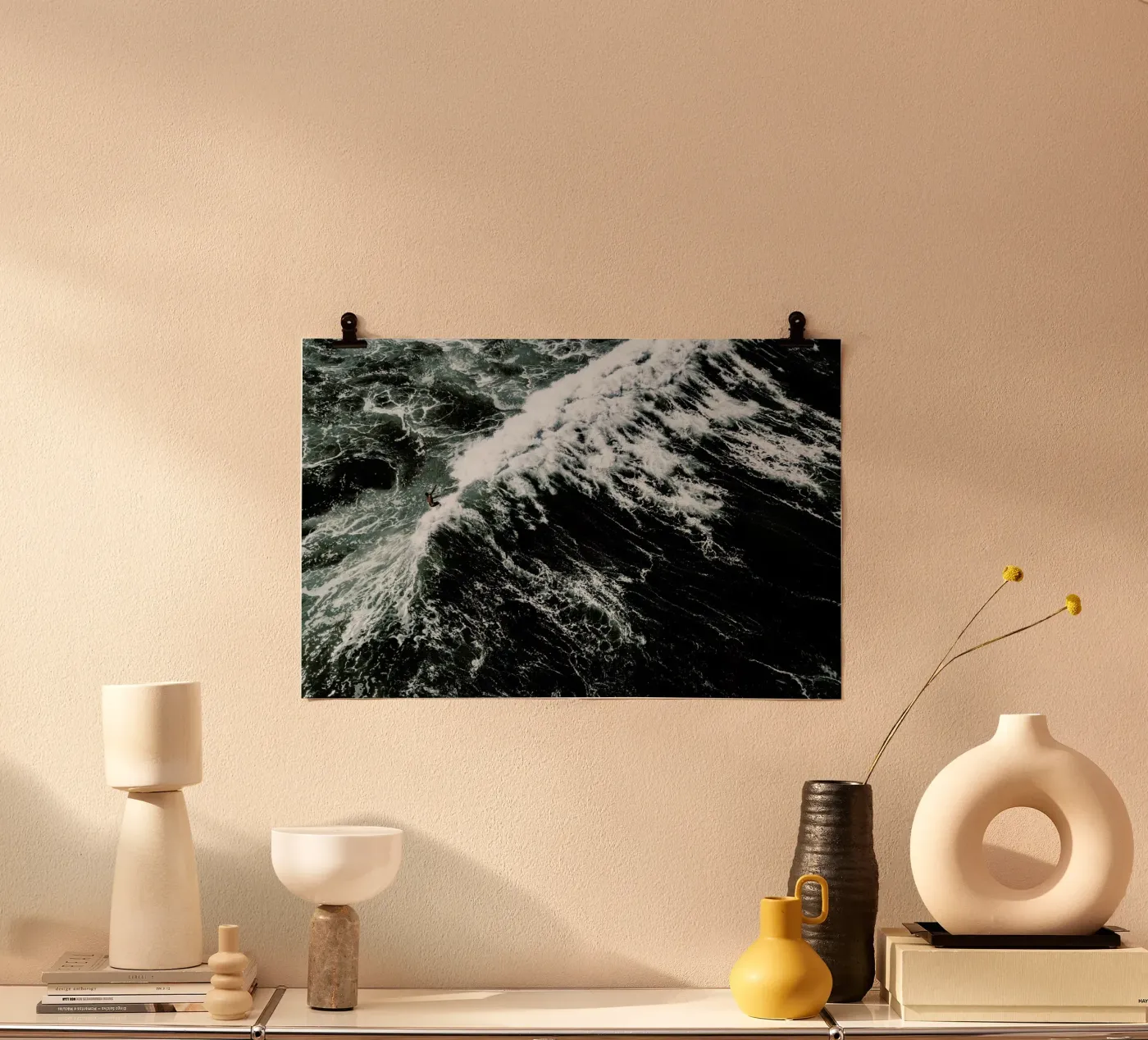 Beach Sea Pattern 2 Poster von Chris Abatzis