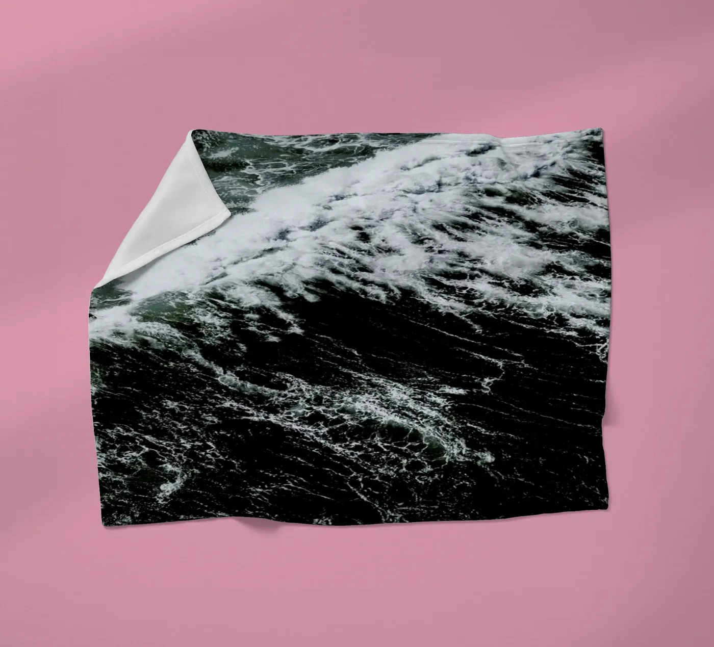 Beach Sea Pattern 2 Fleecedecke von Chris Abatzis