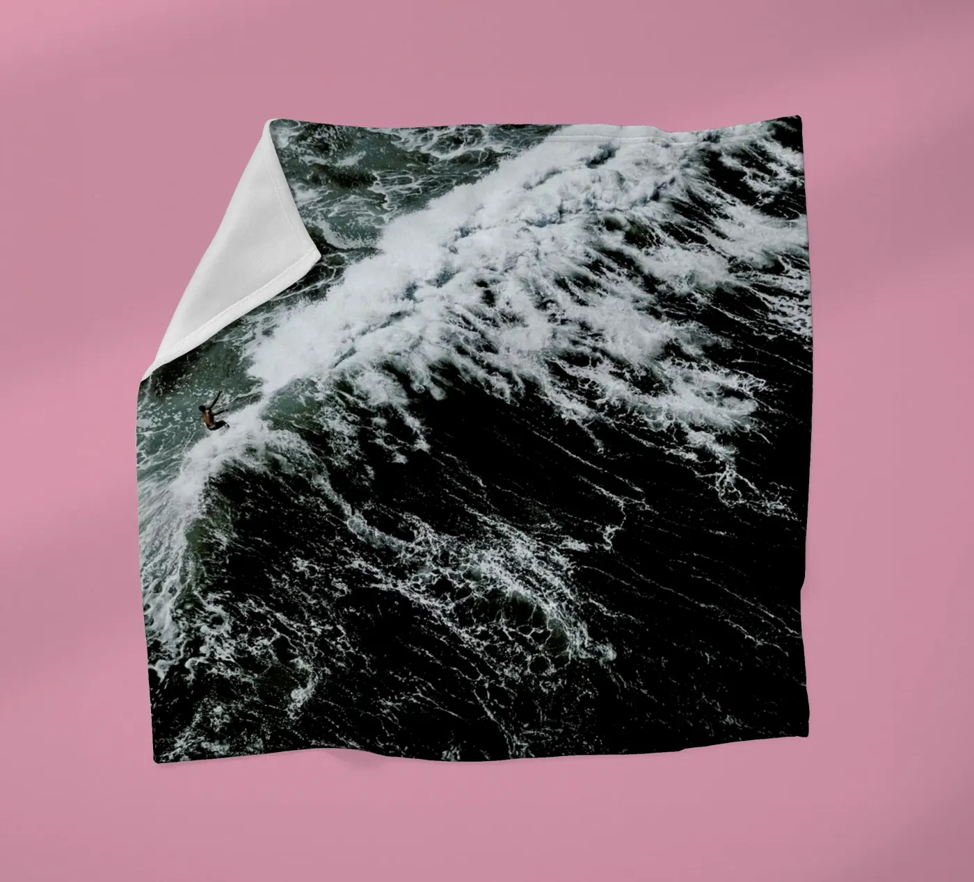 Beach Sea Pattern 2 Fleecedecke von Chris Abatzis