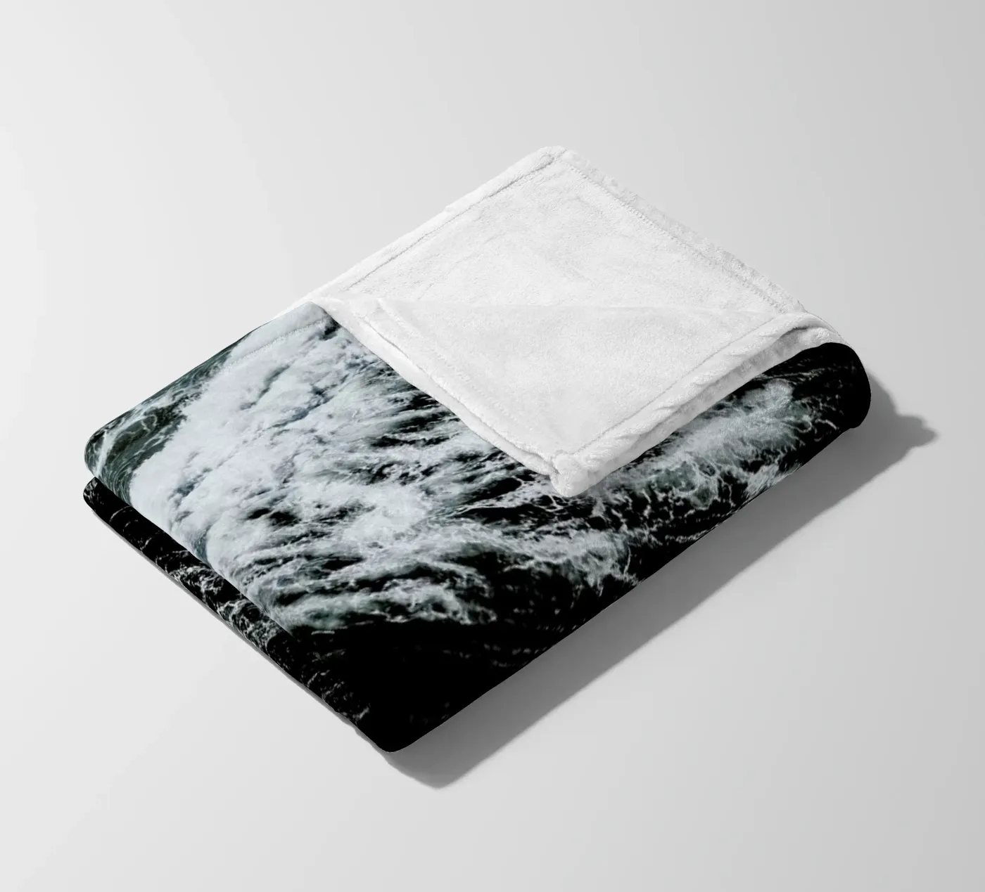 Beach Sea Pattern 2 Fleecedecke von Chris Abatzis