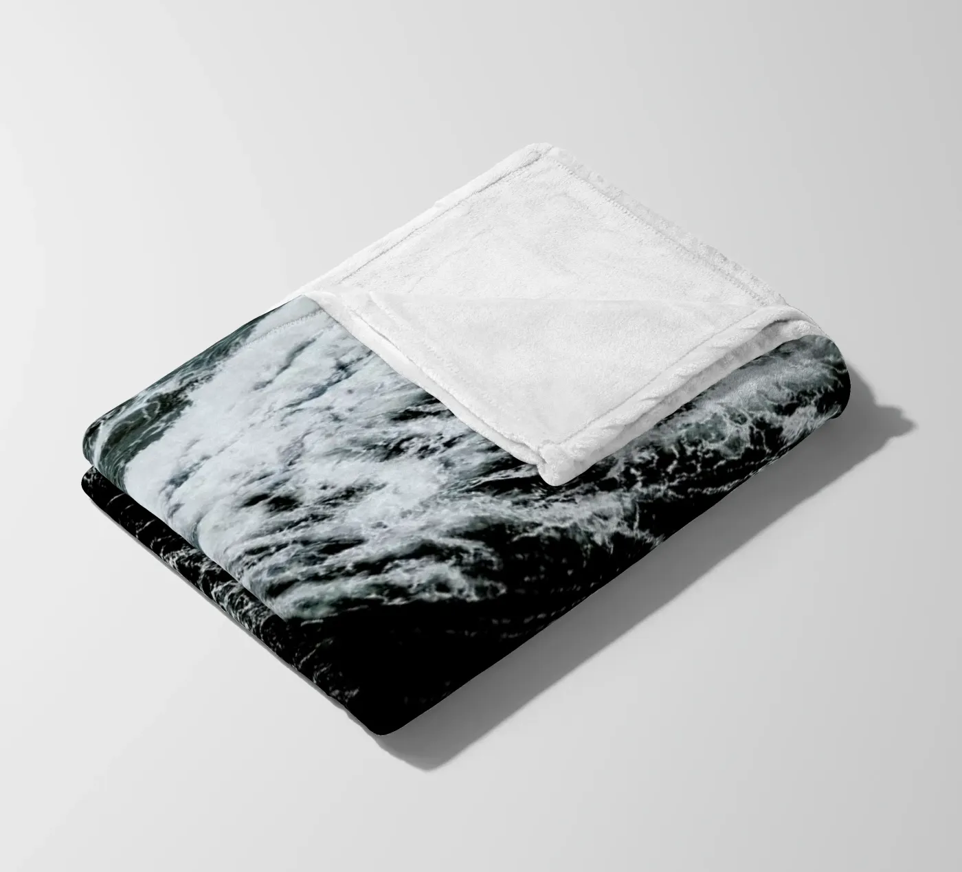 Beach Sea Pattern 2 Fleecedecke von Chris Abatzis