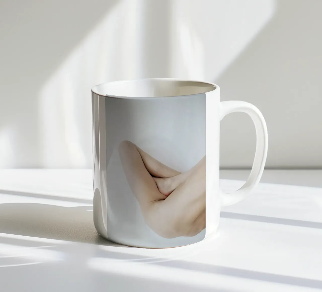 Body Studies Triangle tazza in ceramica da Chris Abatzis