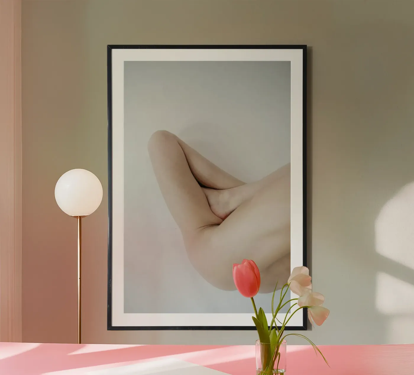 Body Studies Triangle poster by Chris Abatzis