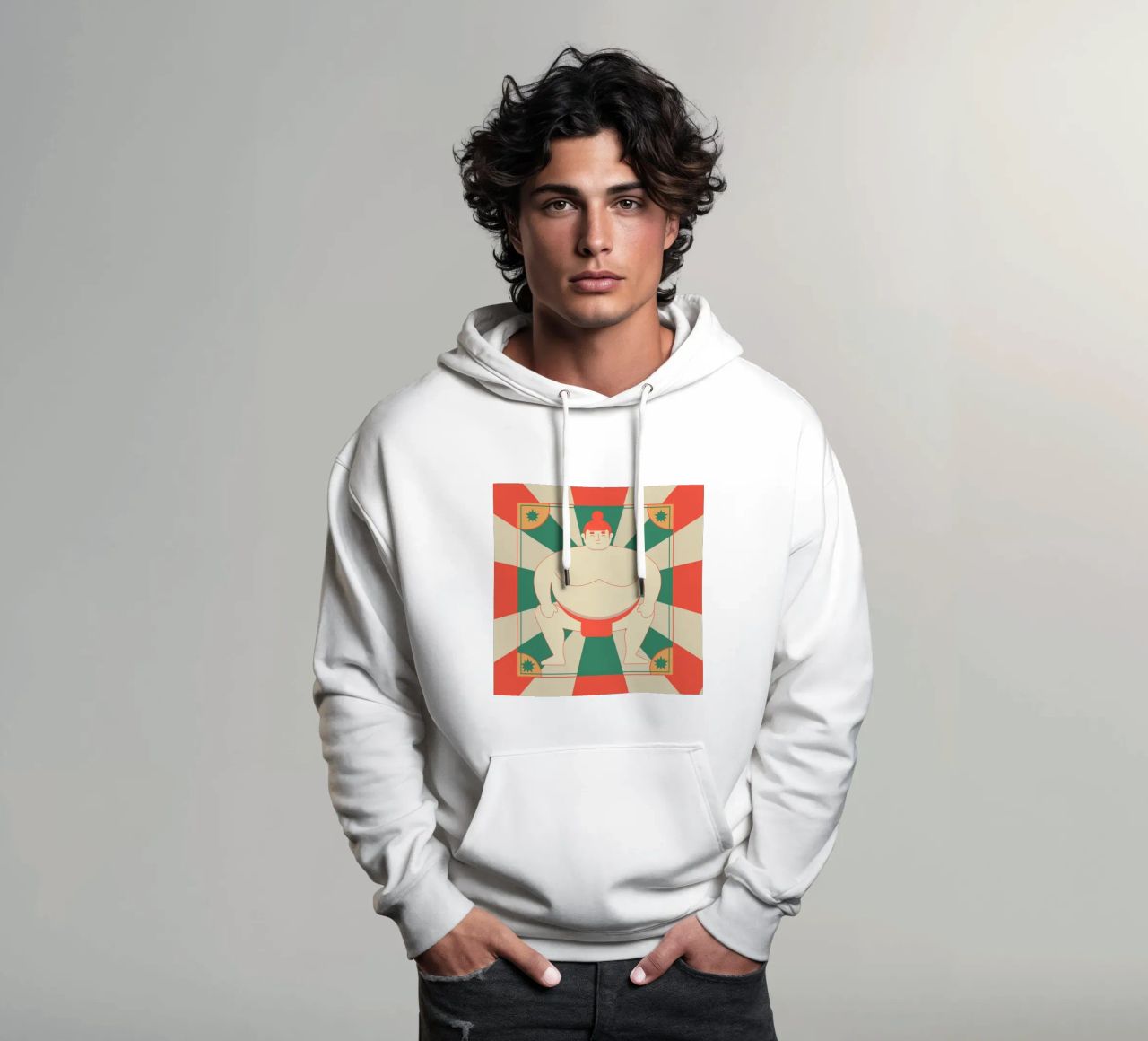 Sumo felpa con cappuccio da Dharma
