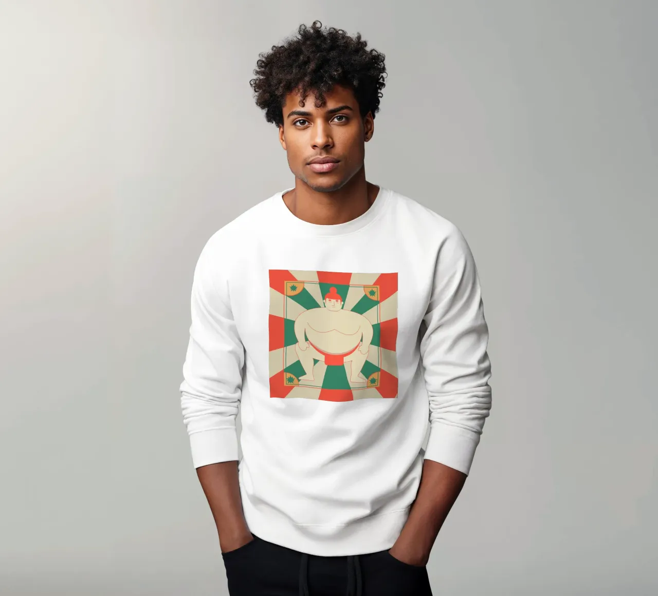 Sumo sweatshirt van Dharma