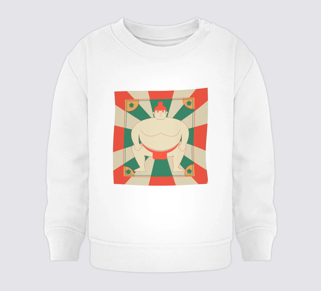 Sumo felpa neonato da Dharma