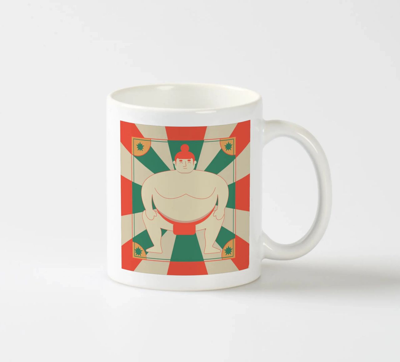 Sumo tazza in ceramica da Dharma