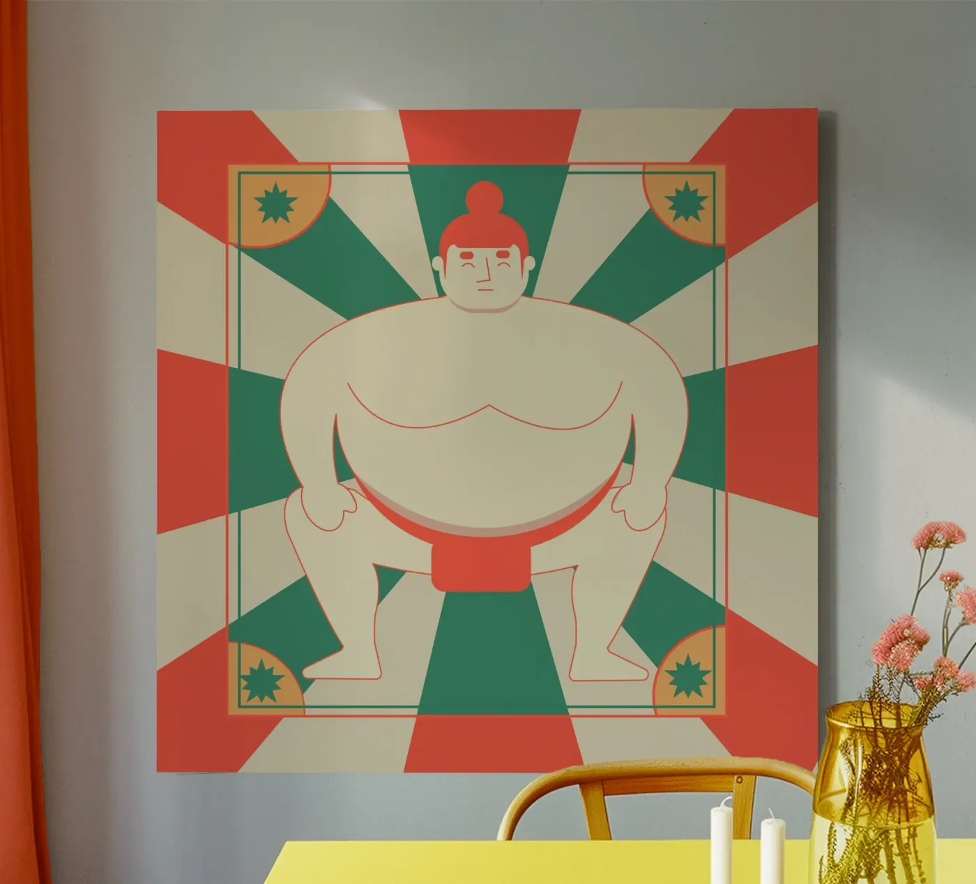 Sumo tela da Dharma