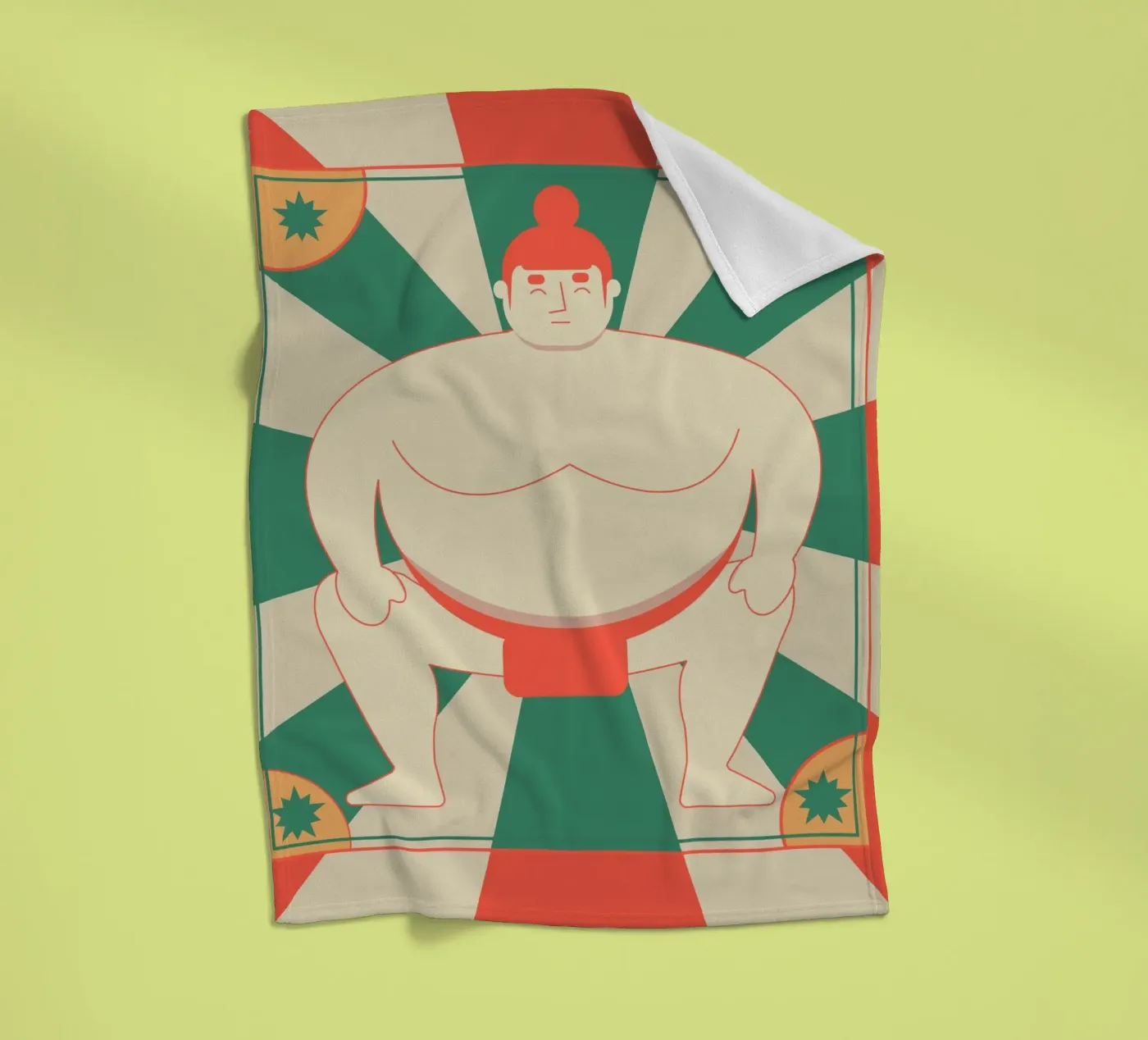 Sumo fleecedeken van Dharma