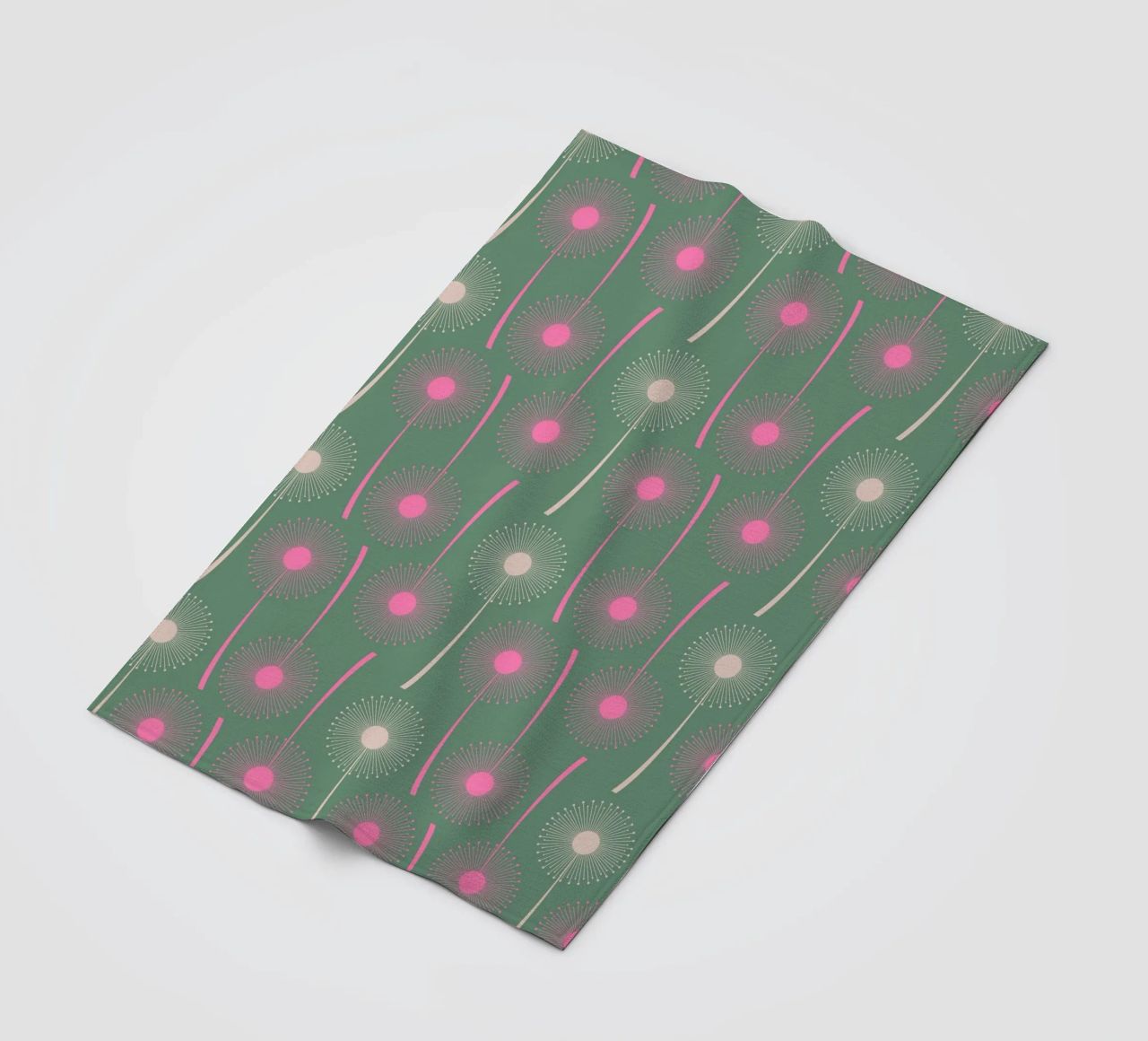 Dandelion Style coperta in pile da susanapaz