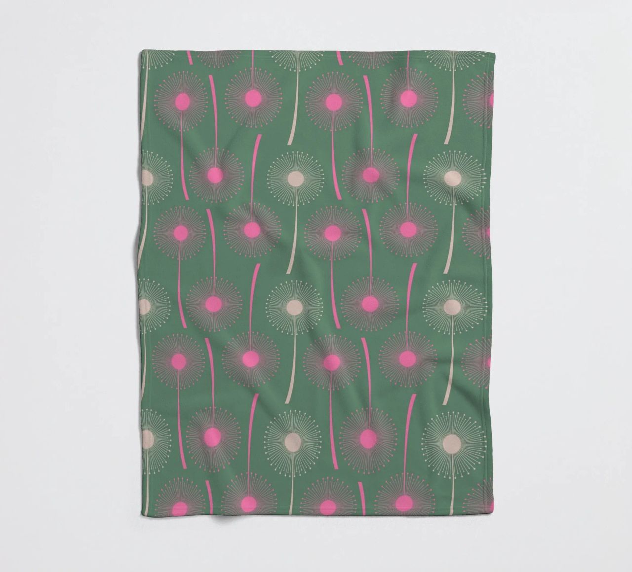 Dandelion Style coperta in pile da susanapaz