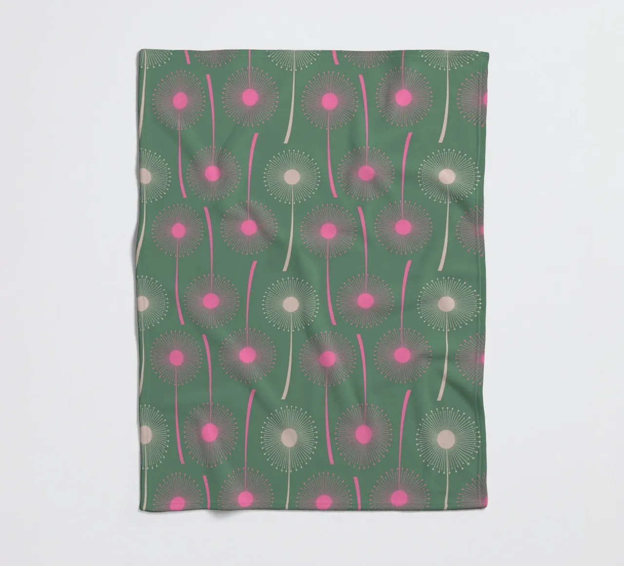Dandelion Style coperta in pile da susanapaz