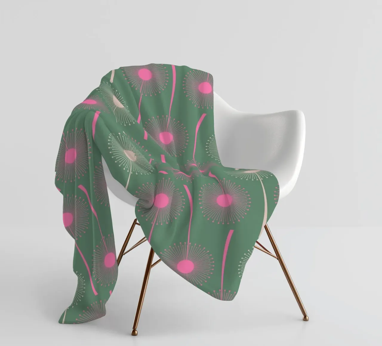 Dandelion Style coperta in pile da susanapaz