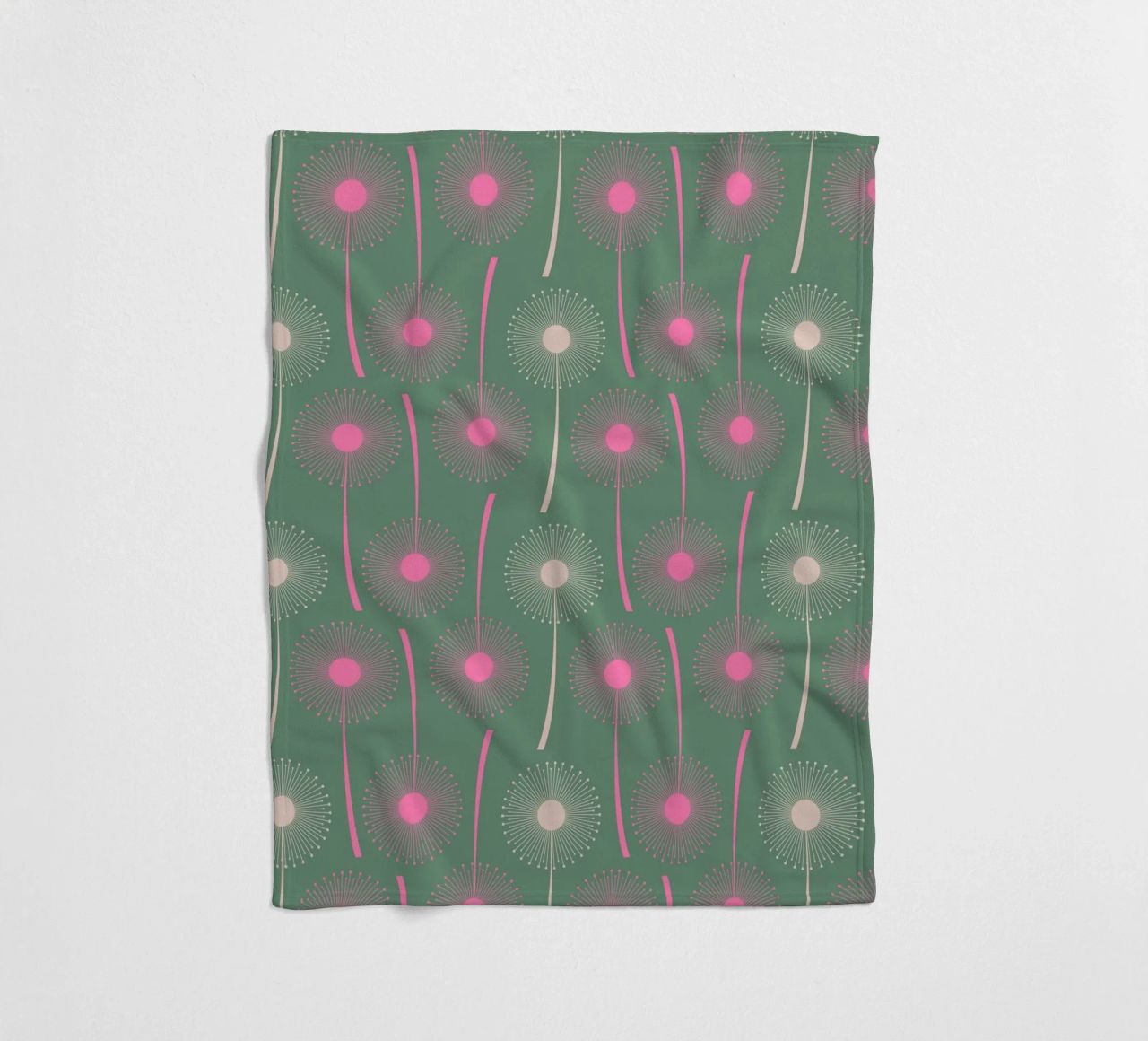 Dandelion Style coperta in pile da susanapaz