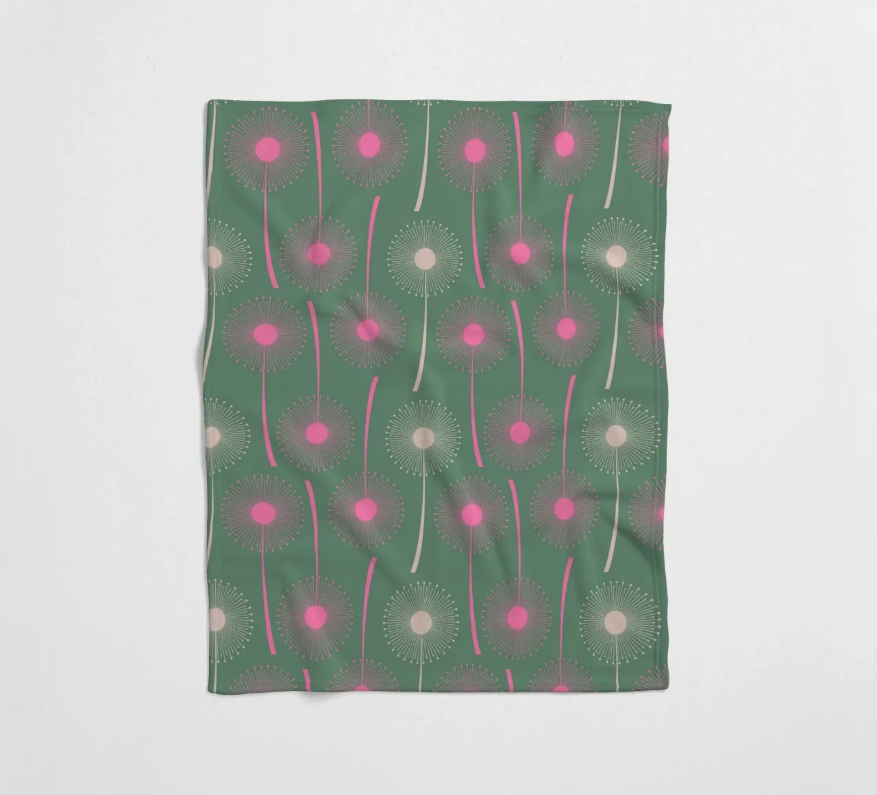 Dandelion Style coperta in pile da susanapaz