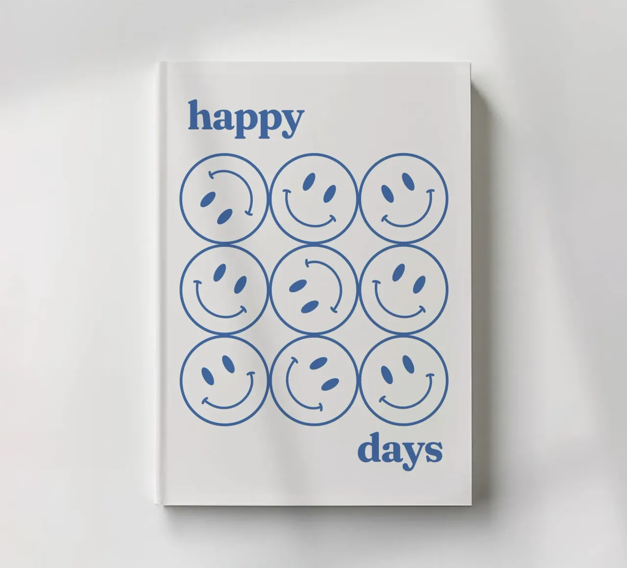 Smile blu Happy Days diario da Paigaam Studio