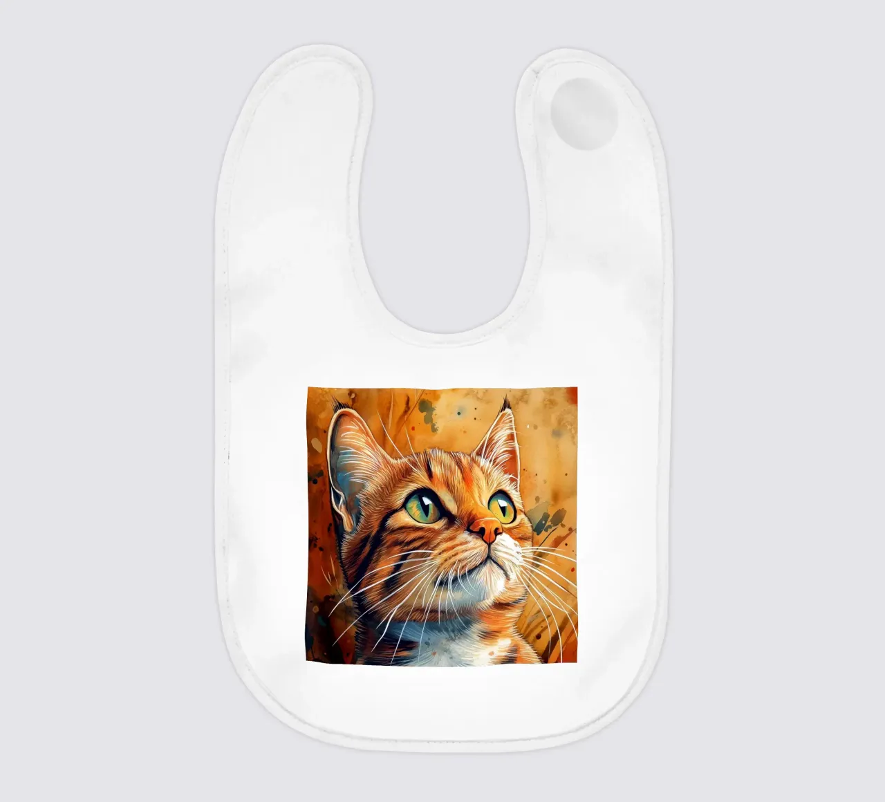 Gatto zenzero Henry bavaglino da Justyna Jaszke JBJart