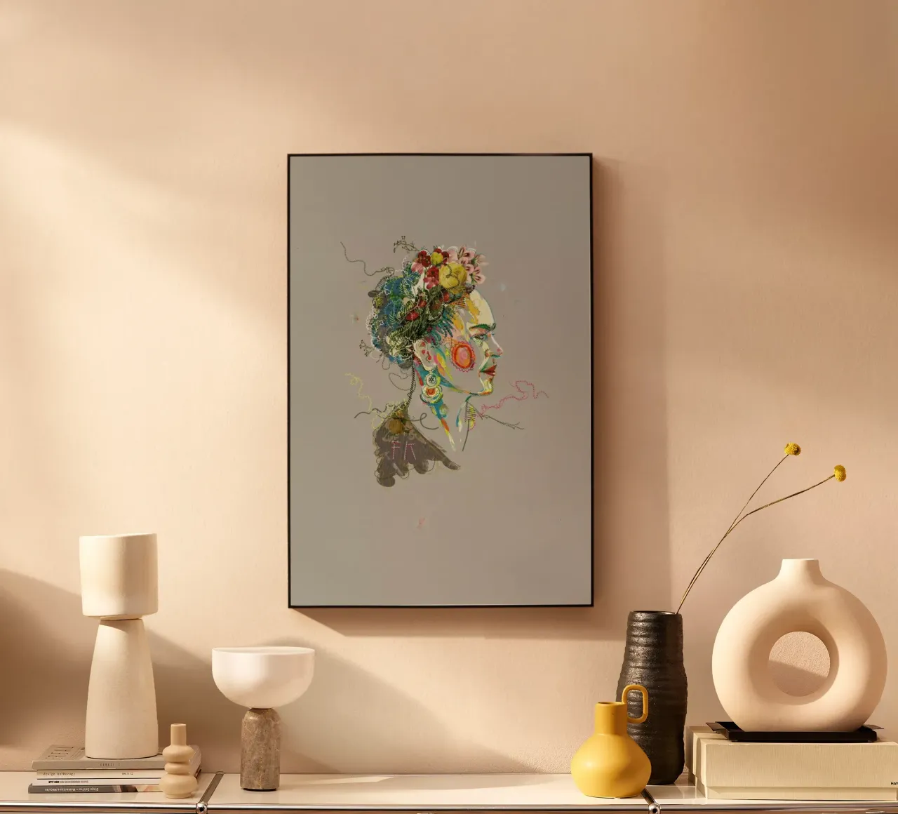 Frida 2 plexiglass da Carlos Quitério