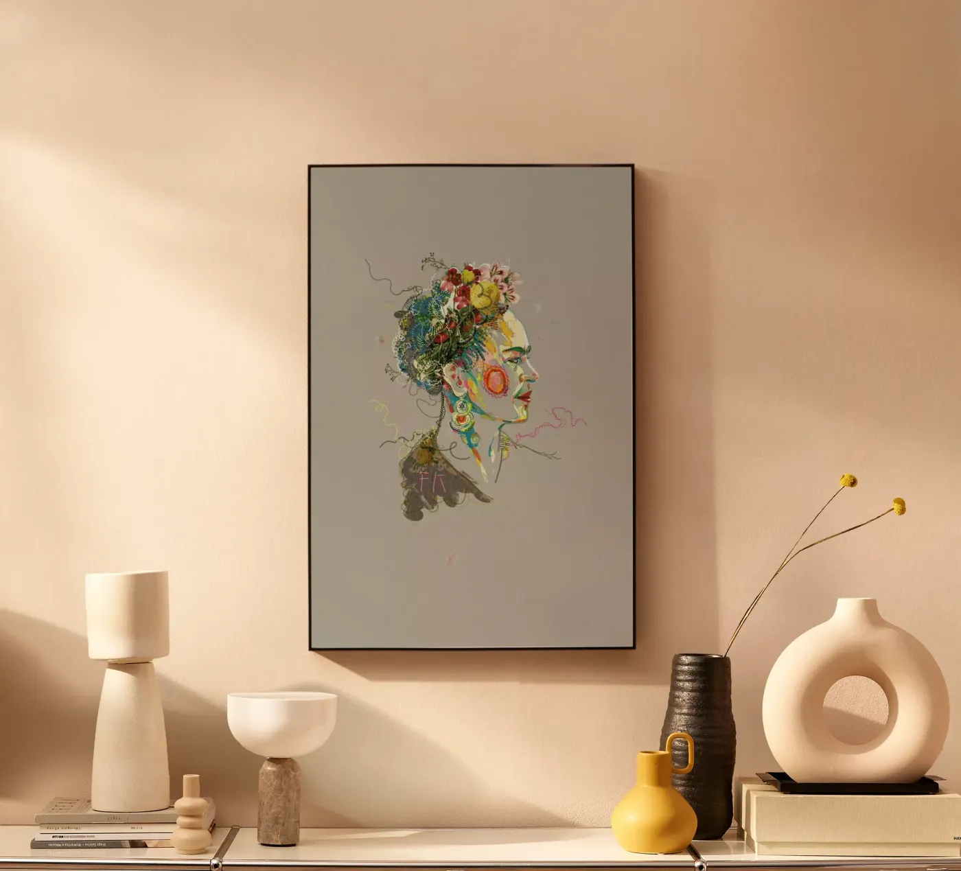 Frida 2 plexiglas de Carlos Quitério