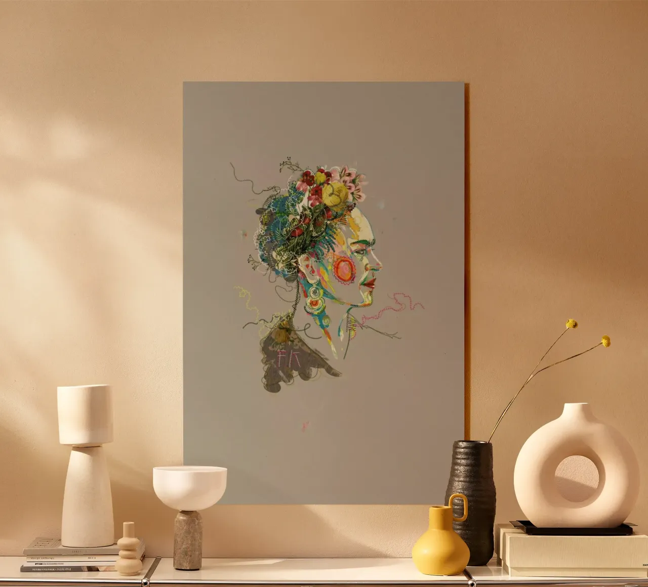 Frida 2 plexiglass da Carlos Quitério