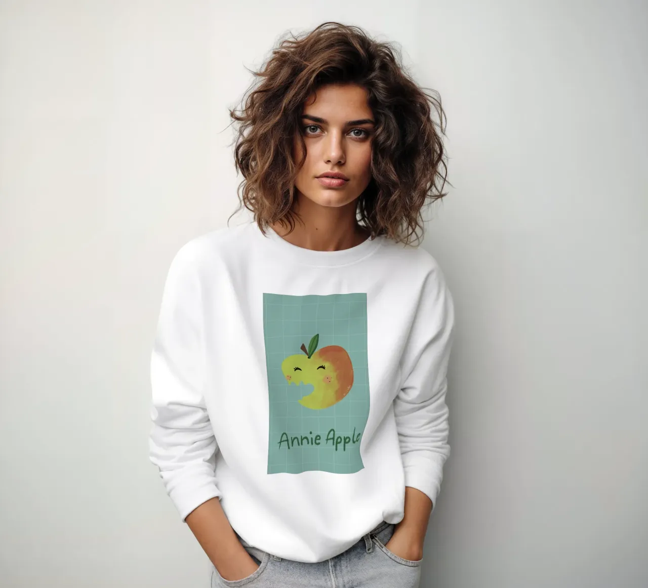 Annie Apple felpa da Beeeplan