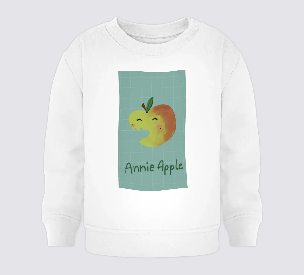 Annie Apple felpa neonato da Beeeplan