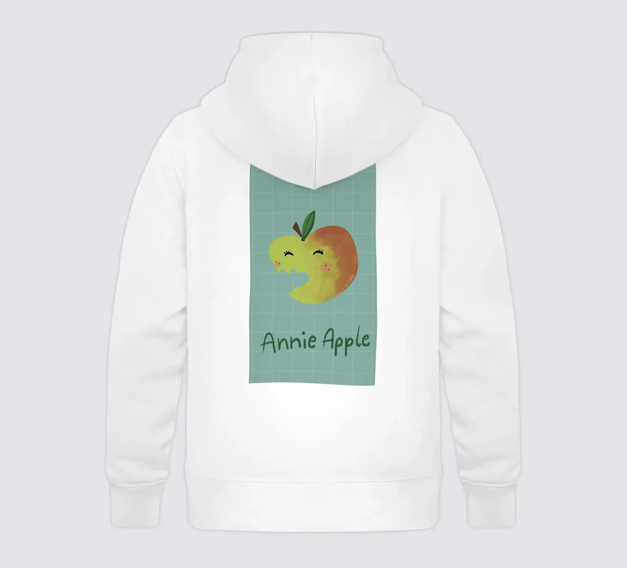 Annie Apple felpa bambino con cappuccio da Beeeplan