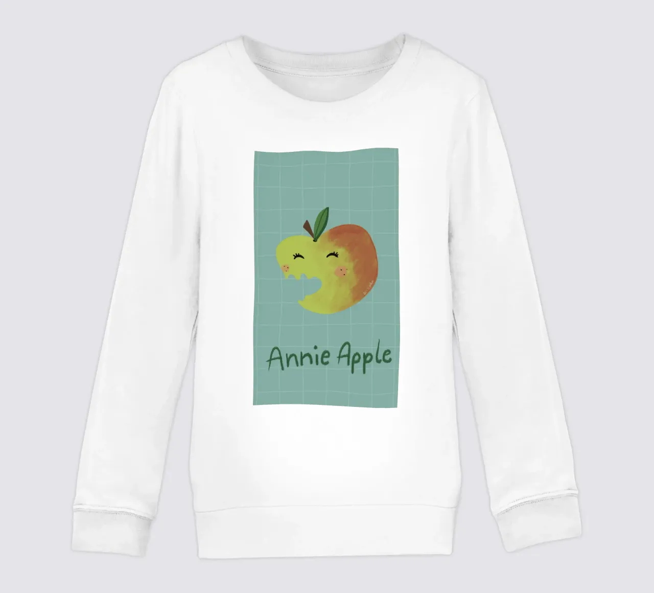 Annie Apple felpa bambino da Beeeplan